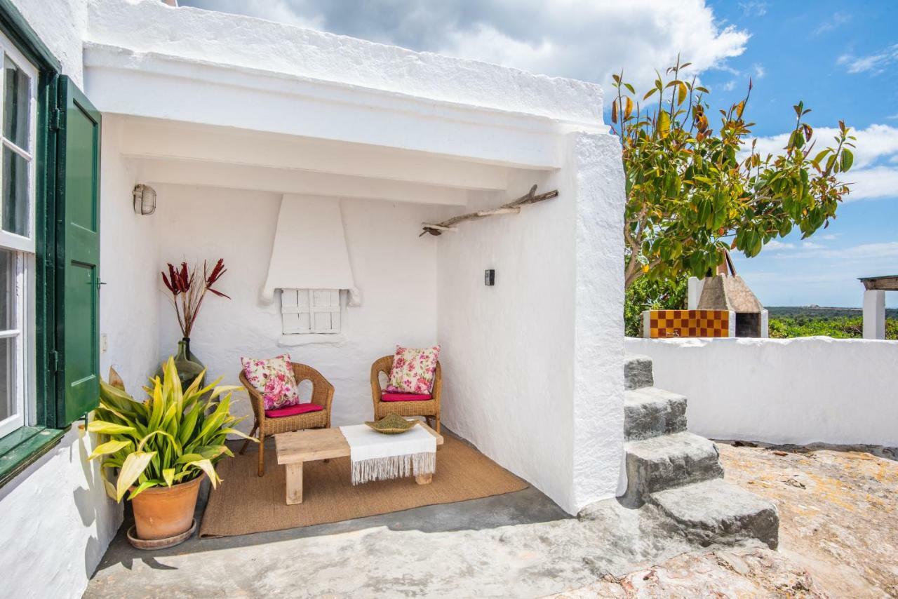 Finca Binicalaf Vell Cala En Porter  Esterno foto