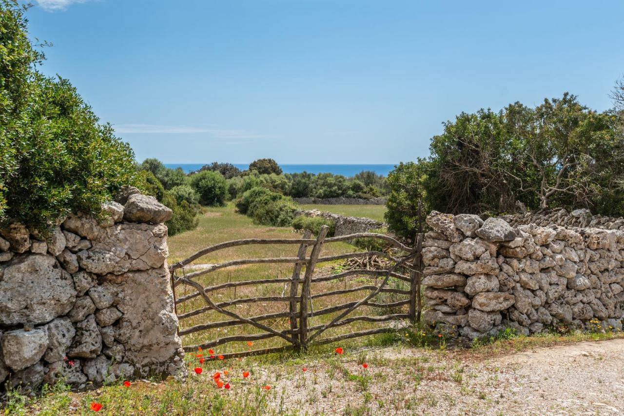 Finca Binicalaf Vell Cala En Porter  Esterno foto